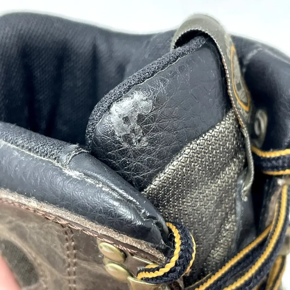 Timberland Waterproof High Hiking Boots Leather Synthetic Mens Size 7